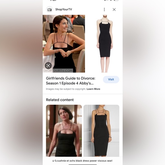 Cushine et Ochs black dress size 8 (fits more like 6) - Picture 7 of 7